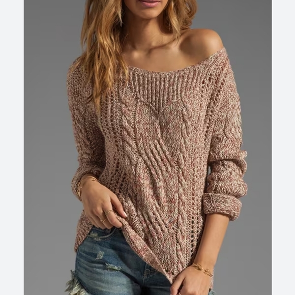 Free People Sweaters - Free People Pegasus yarn west end pullover